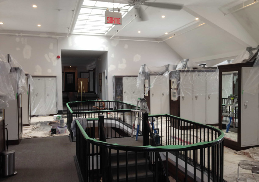  Vestiaire de club de golf 