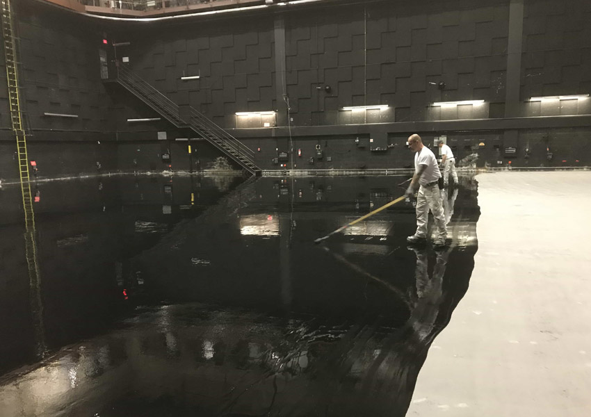  Plancher de studio de TVA 1 