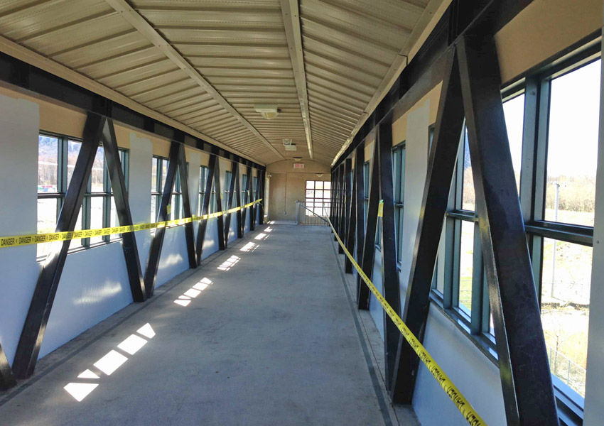  Passerelle Gare de St-Hilaire 